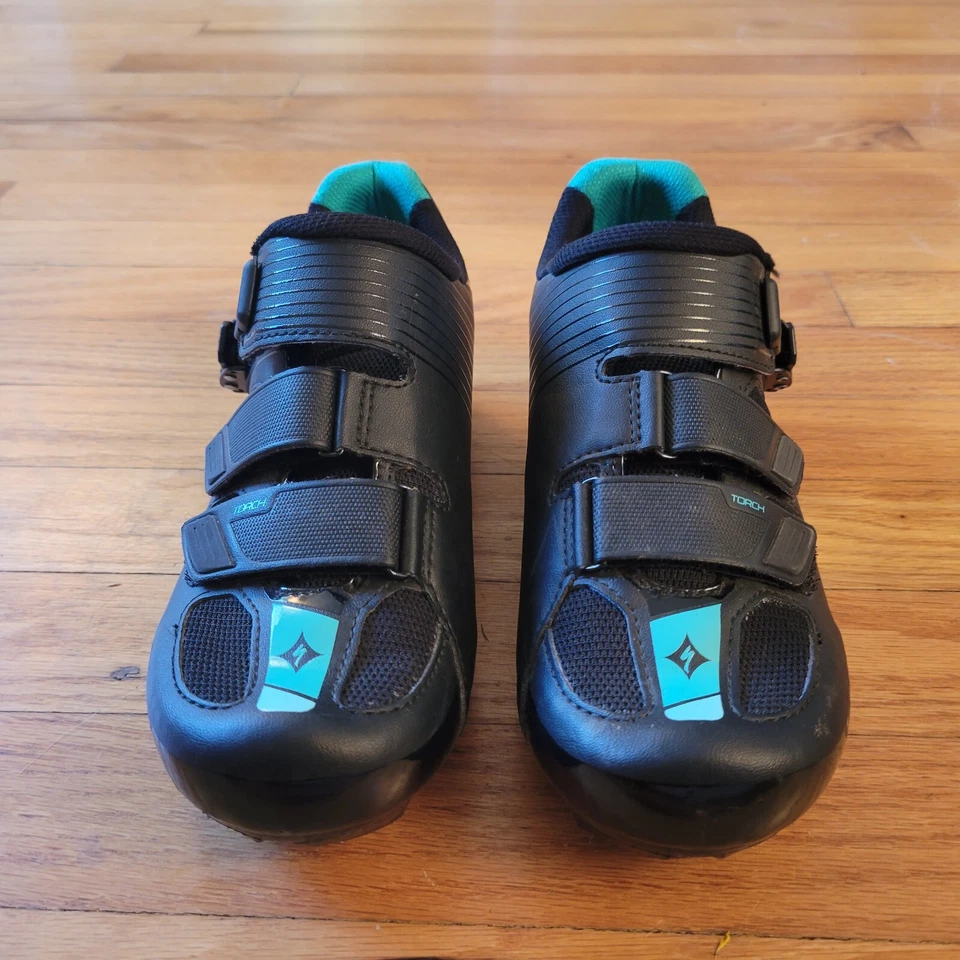 Specialized Torch RD para mujer negro y verde EE. UU. 7,5 / UE 38,5 Foto 4 de 4