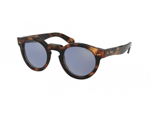 Polo Ralph Lauren Occhiali da Sole PH4165 50171U Havana blu Uomo | eBay