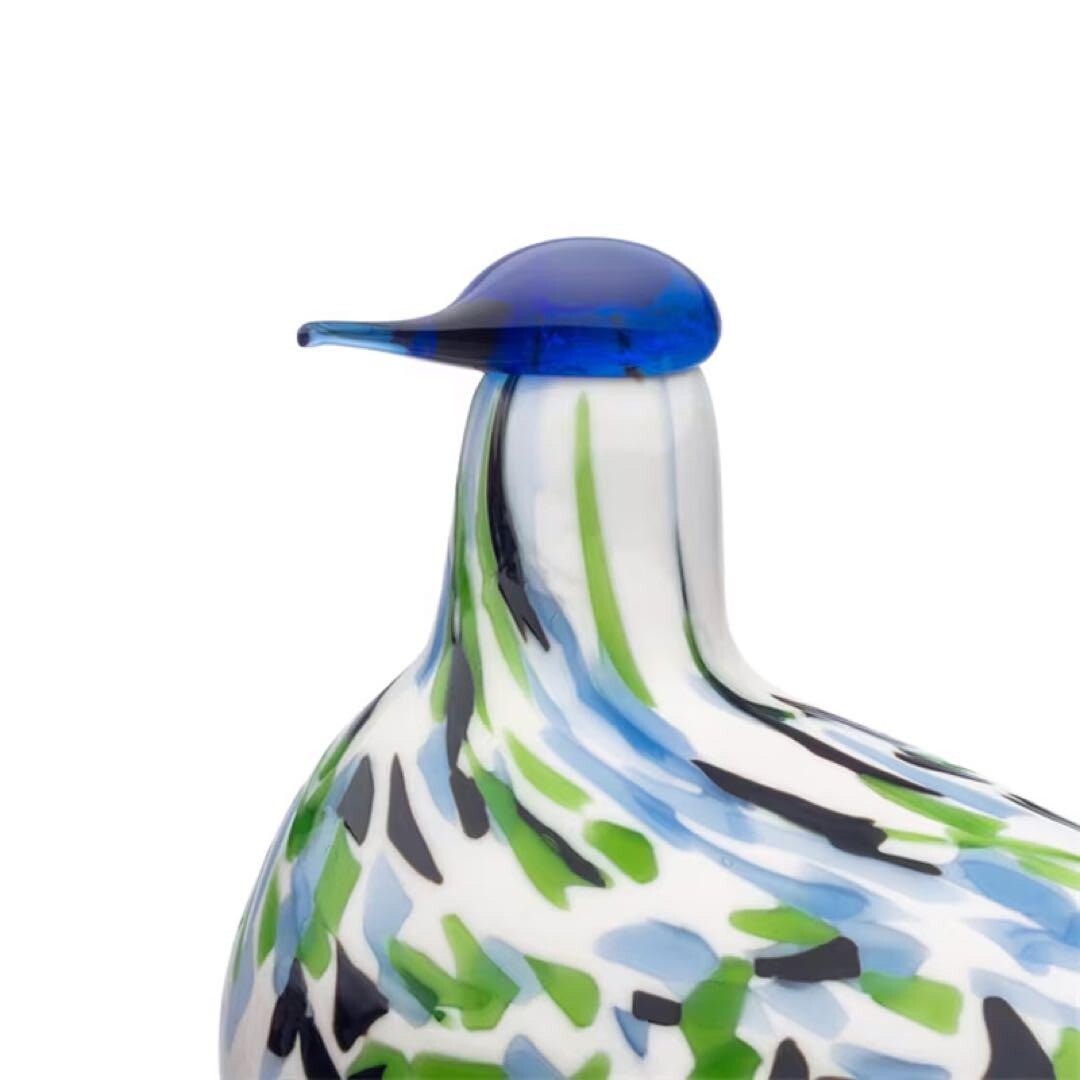 工芸品  birds oiva toikka AMERICAN ROBIN Iittala Birds Toikka Oiva 2024 Annual Bird Robin Finland