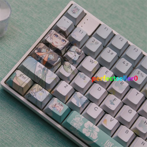 Honkai Star Rail Firefly Keycap Button PBT Cherry MX Sublimation For Keypads - Picture 6 of 9