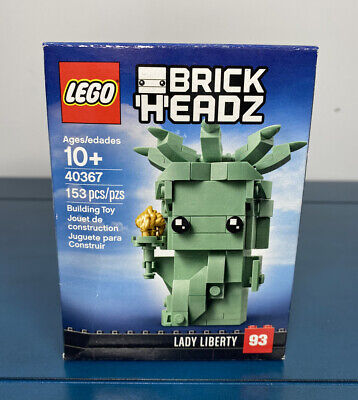 tidligere Derfor Arbejdskraft NIB LEGO 40367 Brickheadz Statue Of Lady Liberty 153 Pieces Ages 10+ Sealed  | eBay