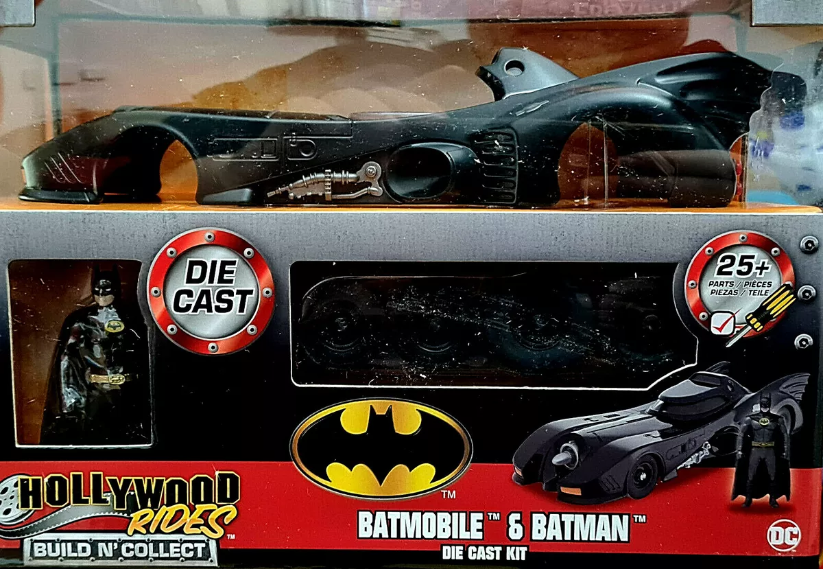 Batmobile Batman Film Tim Burton 1989 Scala 1 24 Die Cast Build