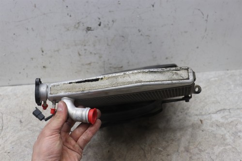 2007-2008 Kawasaki Ninja Zx6r Engine Motor Radiator Cooler w/ Fan - Picture 7 of 9