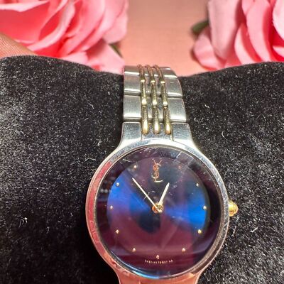 YSL authentic vintage watch - baby blue authentic silver watch YSL authentic vintage watch - baby blue authentic silver  main image 2