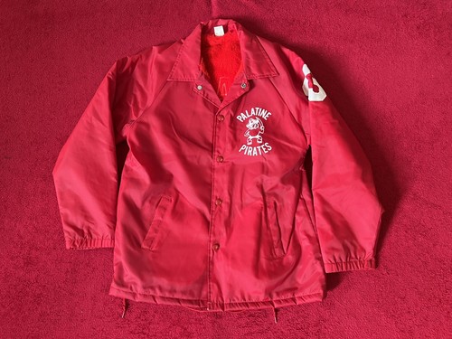 Youth Large (14-16) Vintage USA Made Palatine Pirates #83 Team Rain Jacket - Picture 2 of 11