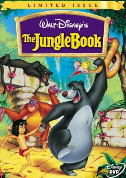 (未使用･未開封品)Jungle Book &amp; Lassie [DVD] The Jungle Book (DVD, 1999, Limited Issue) RARE - ACCEPTABLE