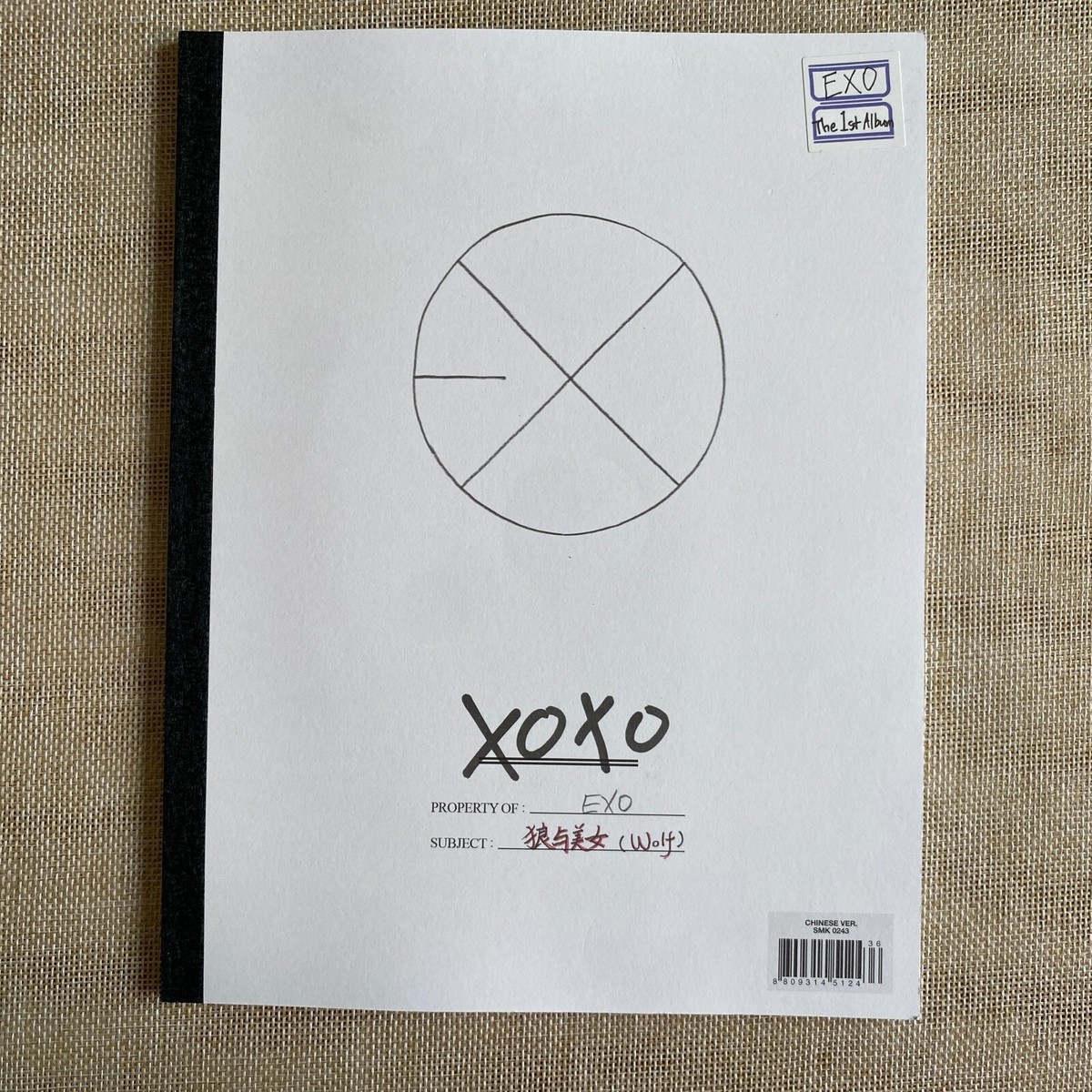 EXO xoxo 中国語ver 非売品 EXO GROUP [ XOXO ] Photobook + CD, 1st Album HUG Ver. Chinese
