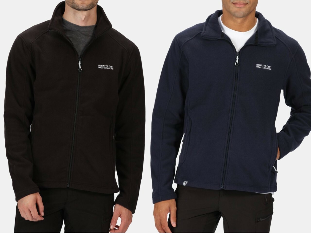 Regatta Jacket Mens Hedman II Fleece Full Zip Up Warm Hiking Activewear Work 355