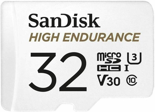 Cámara de tablero SanDisk 32 GB de alta resistencia microSDHC micro SDHC SDSQQNR-032G - Imagen 2 de 2