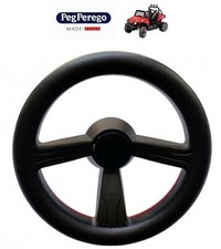 PEG PEREGO VOLANTE POLARIS RANGER RZR 24V ASGI0208NR -nuovo-Italia