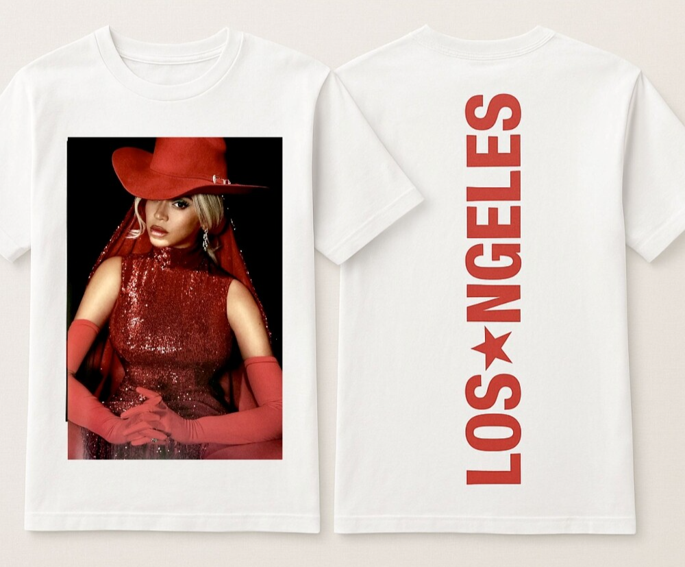 Cowboy Carter Beyonce Los Angeles Exclusive Shirt 2025 tour