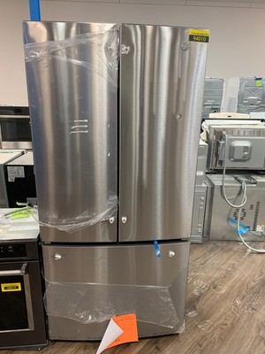 Ge Gwe19jslss 33 Stainless Cd French Door Refrigerator Nob 94010 Dex Ebay