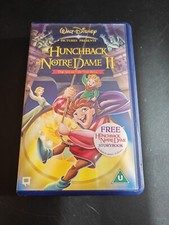 Walt Disney The Hunchback Of NotreDame 2 VHS Tape FREE UK POSTAGE