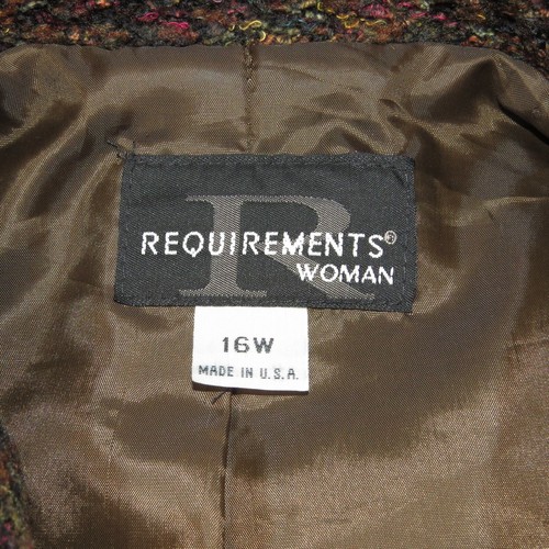Requirements 16W Chunky Sweater Jacket - Picture 4 of 5