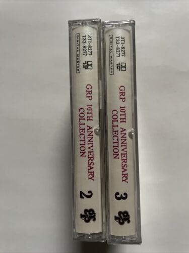 GRP 10th Anniversary Collection Cassettes 2 And 3 *cracked Cases - Picture 2 of 6