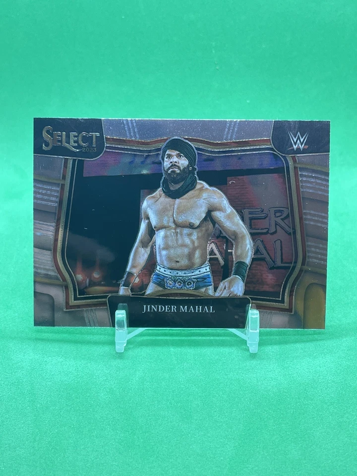 Jinder Mahal 2023 Panini Select WWE Ringside Card # 233 - Image 3 of 3