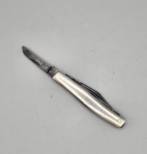 Vintage Remington R3059 3 blade stockman w/ steel handle pocketknife 1930s USA - Picture 8 of 15
