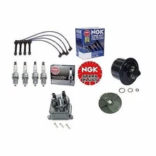 Tune Up Kit Gas Filter Cap Rotor NGK Wires & Plugs For Civic EX Si D16Z6 V-Tec