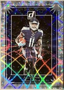 AJ A.J. BROWN🔥MINT ROOKIE HOLO PRIZM📈2019 DONRUSS ELITE SERIES #ESR-14🏈TITANS