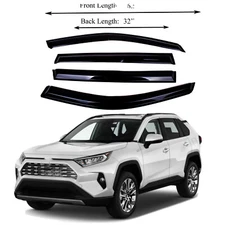 AVS 94255 Original Ventvisor 4-PC Set For 2019 Toyota RAV4 Smoke