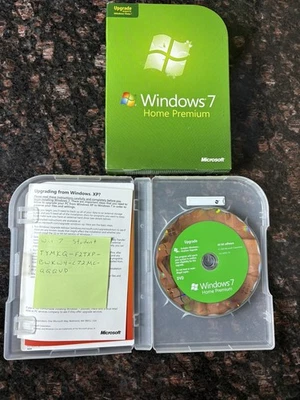 Microsoft Windows 7 Home Premium 32 & 64-bit Standard Software Operating System - Image 1 of 4