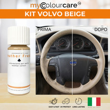 Mycolourcare Leder-Farb-Set Volvo XC70 V70 D5 - BEIGE - Lenkrad Reparatur