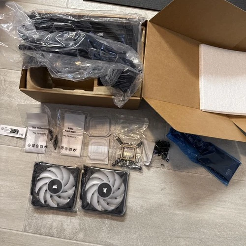 CORSAIR iCUE H100i ELITE CAPELLIX XT 2x120mm Liquid CPU Cooler