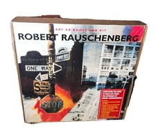 ROBERT RAUSCHENBERG Art Ed Books and Paint Kit Janet Boris NEW SEALED 