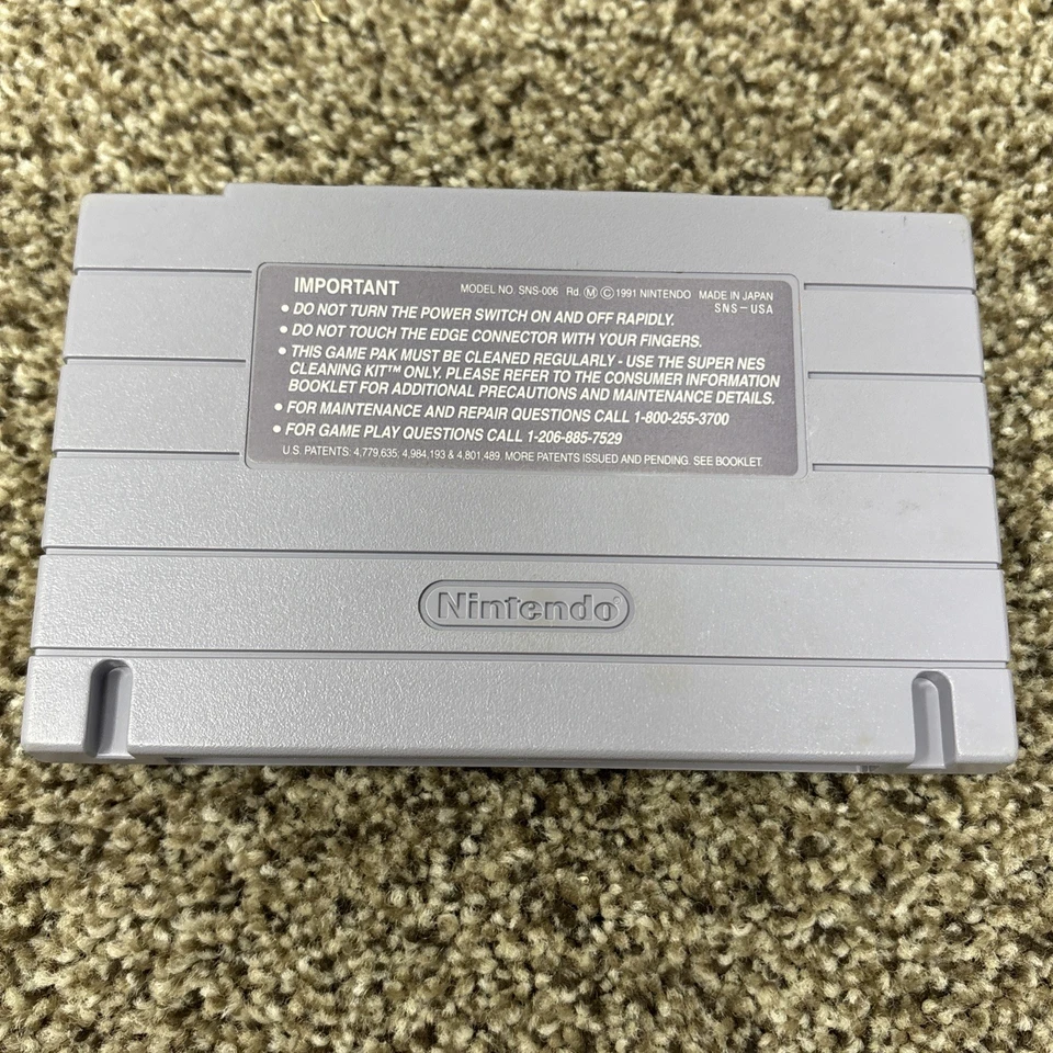 Castlevania IV 4 SNES Super Nintendo, подлинная, чистая и протестированная - Изображение 2 из 4