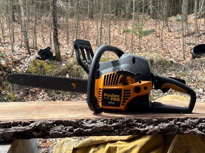 poulan pro pr4218 chainsaw | eBay