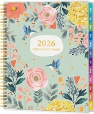 2026 Appointment Book - January - December 2026, Appointment Planner with Weekly