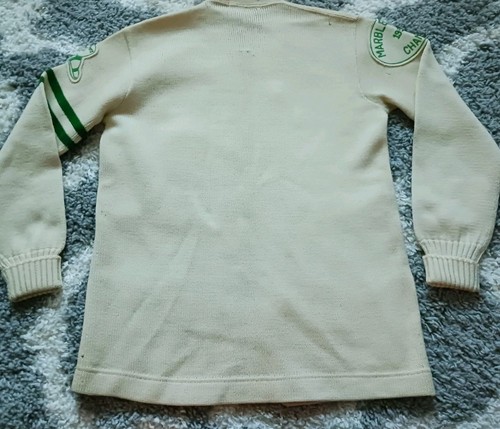 2 Vintage 1950s Campus Collegiate Varsity "M" Wool Cardigan Letterman Sweater - Picture 13 of 17