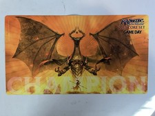 Game Day Champion Magic 2013 Nicol Bolas Playmat x1 Magic MTG