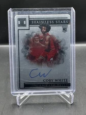 2019-20 IMPECCABLE!  COBY WHITE!  RC!  ON-CARD AUTO!  CHICAGO BULLS!  #ST-CBW