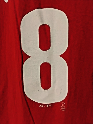 Mens 2XL Shane Victorino MLB Baseball Phillies Majestic Red T-Shirt Sports - Picture 9 of 15