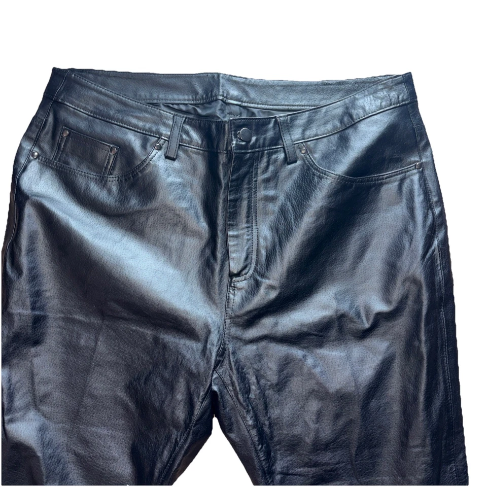 jessica london pantalones de cuero talla 18 Foto 2 de 4