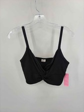 Pre-Owned Wilfred Black Size Medium Cropped Tank Top