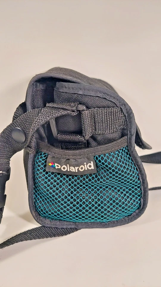 Vintage Polaroid 600 Express Carrying Bag Nylon With Shoulder Strap Black - Image 2 of 4