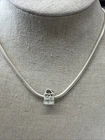 Pandora Snake Chain Necklace & Pandora Shopping Bag 925 39.1 Grams 18”