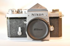 Nikon F 35mm Film SLR camera eyelevel finder Nippon Kogaku Tokyo 65 tested works