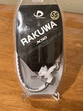 Phiten necklace RAKUWA neck X50 White/Black 55cm