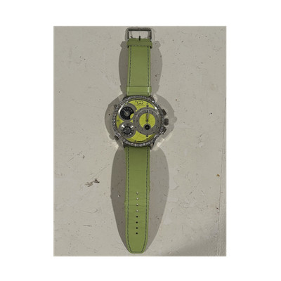 Tempus Curtis & Co. Women s Quartz Analog Multifunction Green Leather 40mm 30m