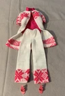 Vintage Barbie FUN FLAKES Outfit #3412 Pink White 1971 Mattel