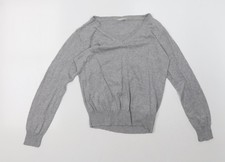 Womens UK Size 10 Primark Grey Pullover Sweatshirt