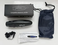 Xflyee 3-Tone Electronic Whistle - USB Rechargeable with Flashlight (No Charger)