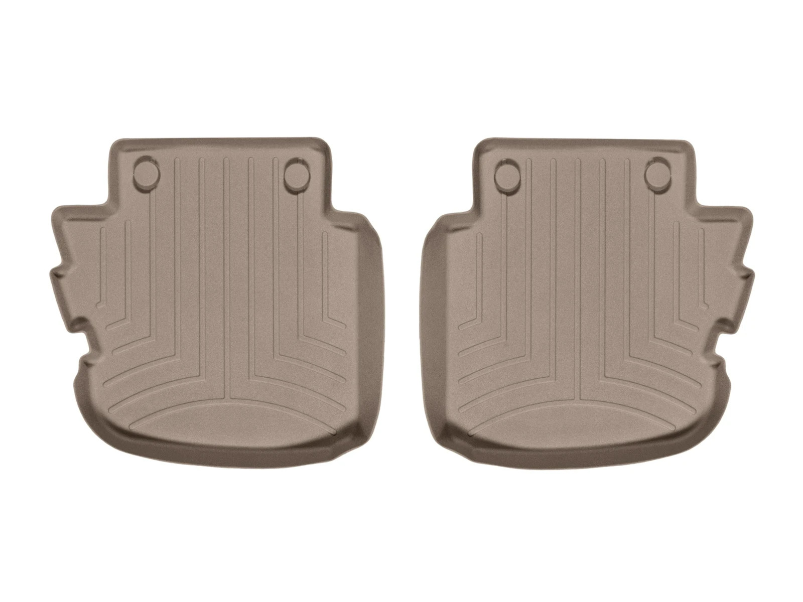 WeatherTech FloorLiner for 2010-2018 Maserati Gran Turismo - 2nd Row, Tan