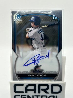 2023 Bowman Chrome - Prospect Autographs Marco Vargas #CPA-MVA (AU, RC)