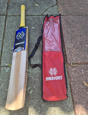 Syndicate Hi Power Willow Cricket Bat Short Handle with Carry Bag