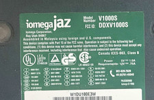 Iomega Jaz V1000S 1GB External SCSI Drive Black Removable Cartridge PC/Mac
