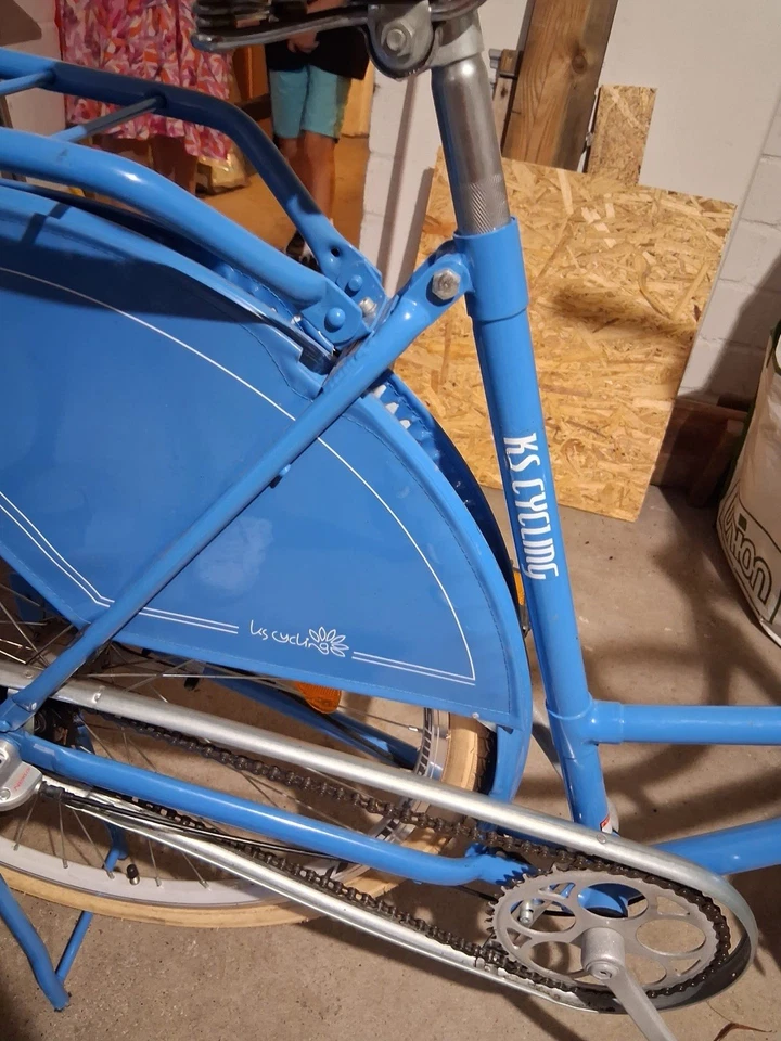 Hollandrad Damen 28 Zoll 3-Gang Shimano Helblau KS Cycling - Bild 3 von 4